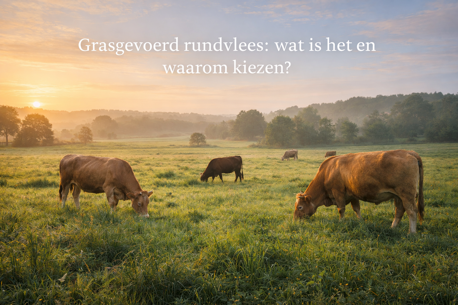 Grasgevoerd rundvlees: wat is het en waarom kiezen?