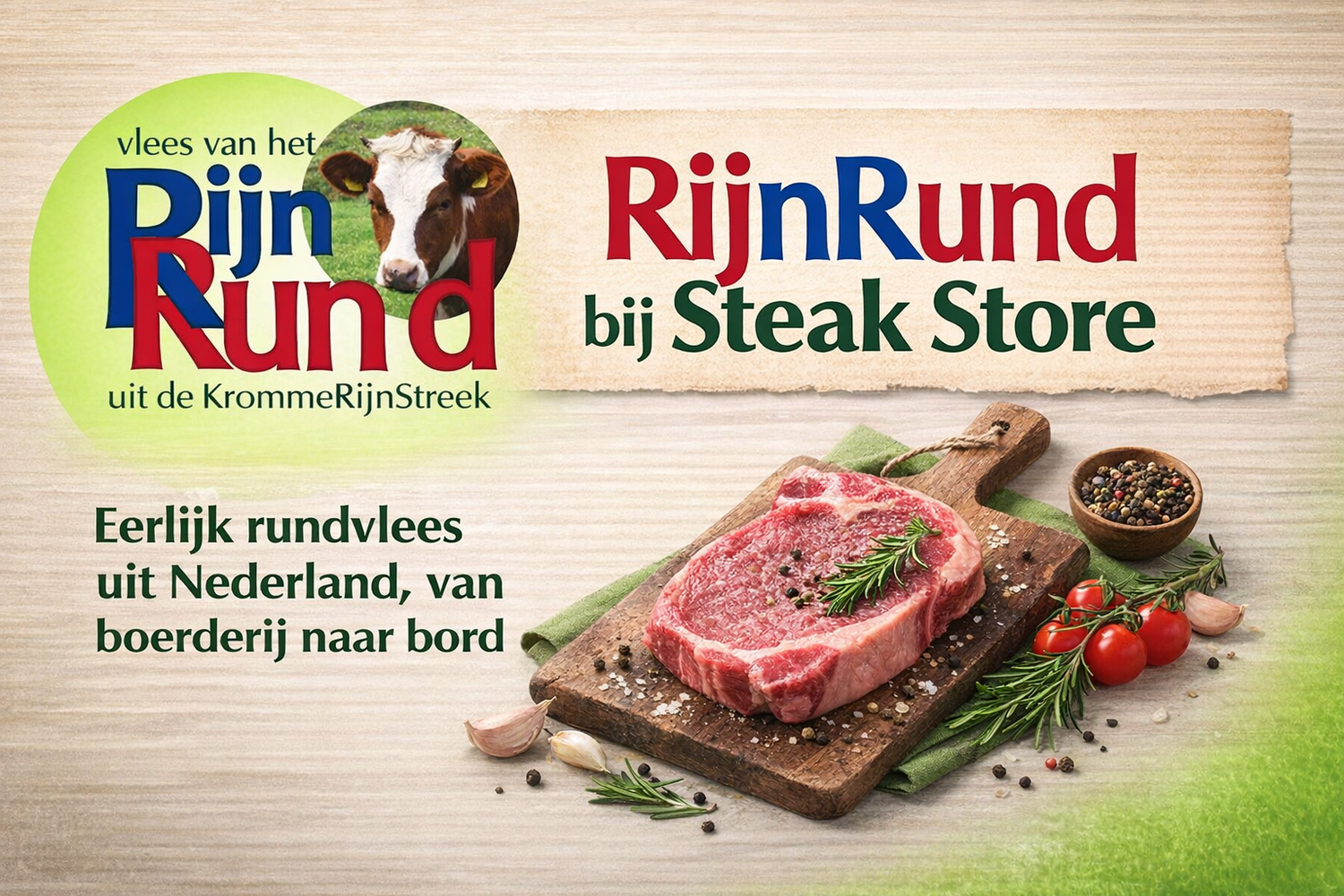 RijnRund bij Steak Store: heerlijk rundvlees uit Nederland